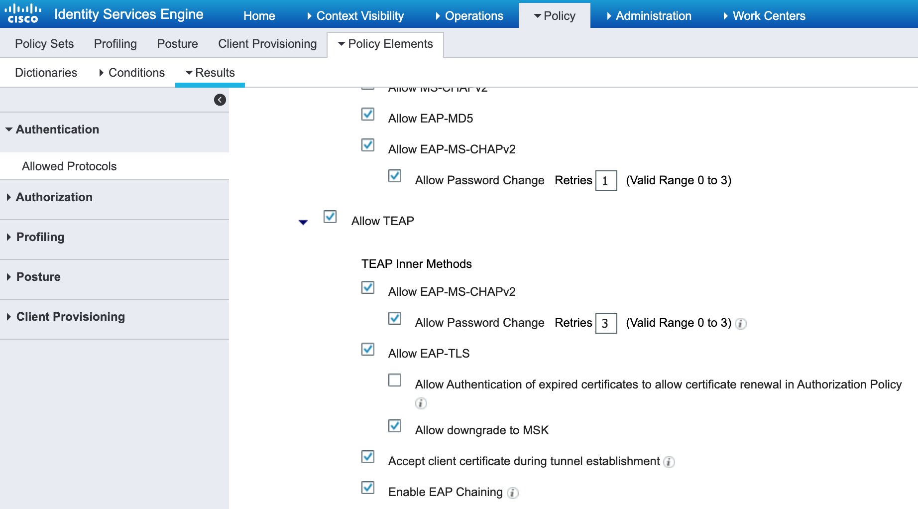 Using TEAP for EAP Chaining – Cisco ISE Tips, Tricks, and Lessons Learned